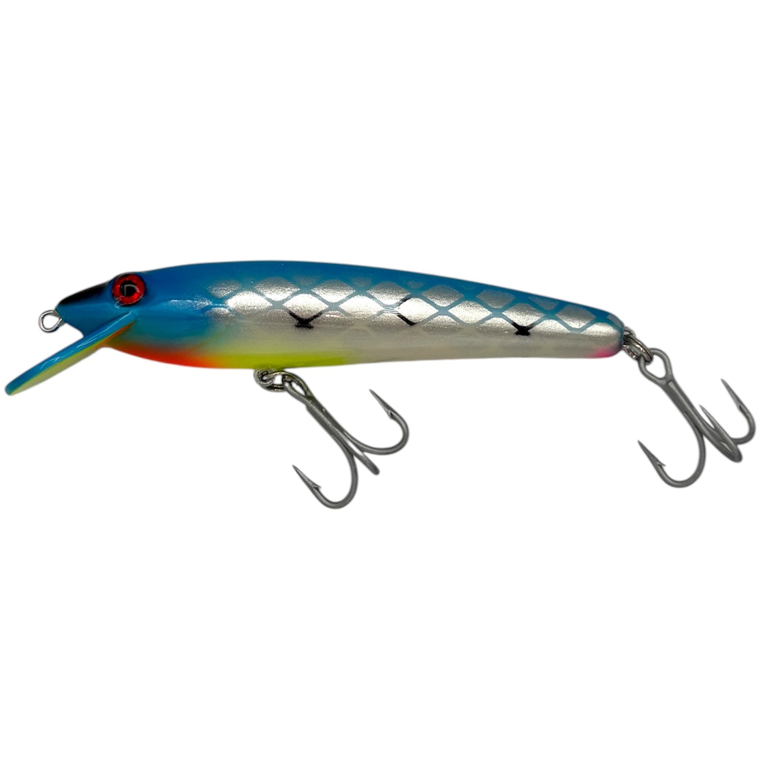 australian made fishing lures Mutt - 130mm handcrafted wooden lure - Old Dog ProFISHiency Krazy Baitcast Reel color-silver Fly Line:Green/Yellow 5wt