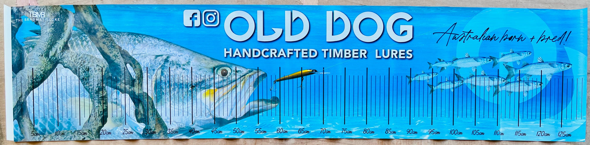 Old Dog Custom Brag Mat 150cm