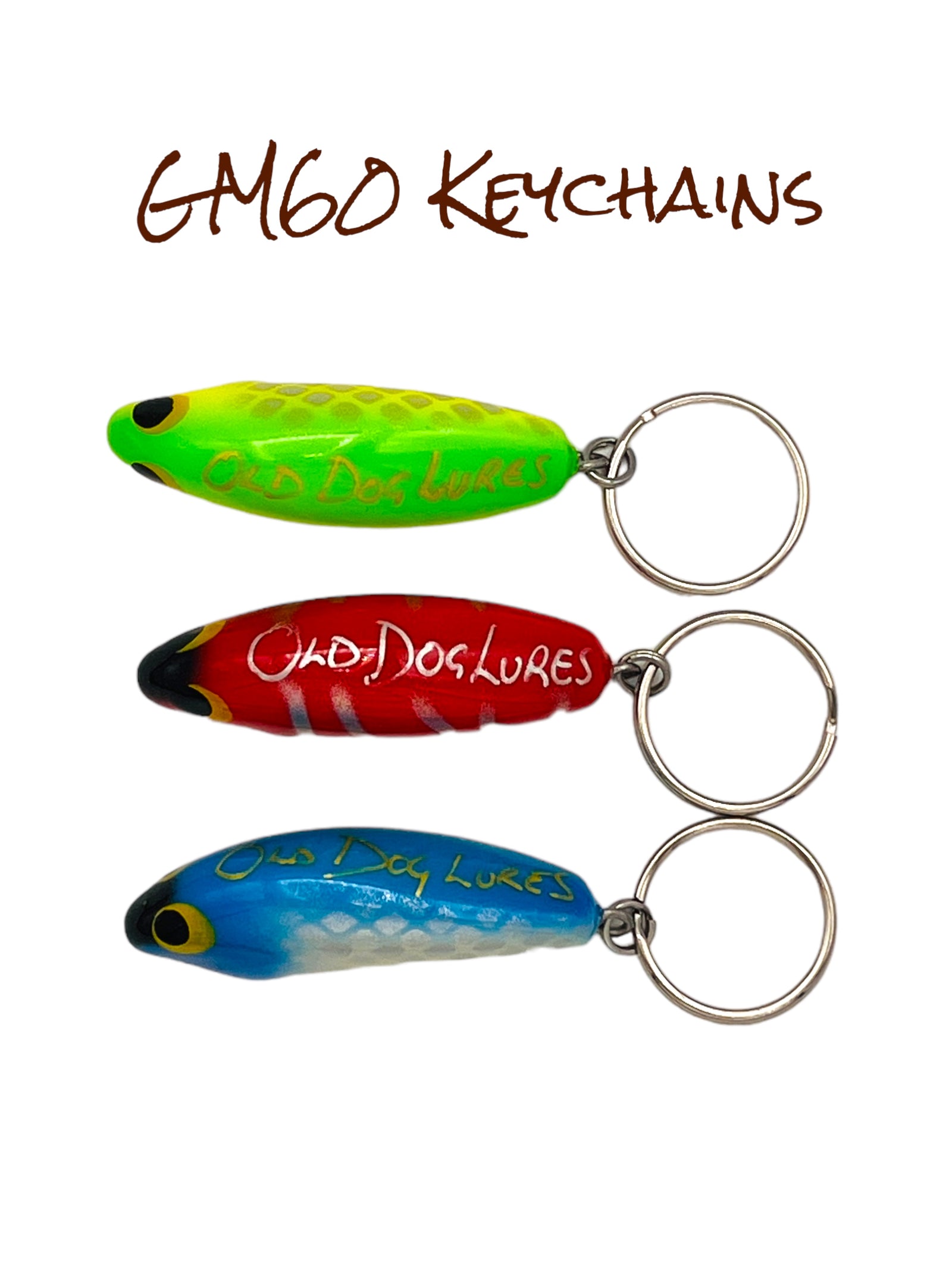 Old Dog Handcrafted Keyrings