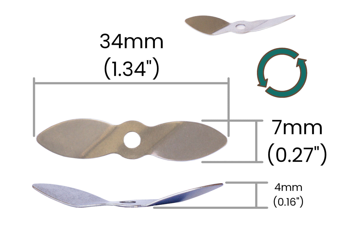 Old Dog Custom Made  Props - 7mmx34mm